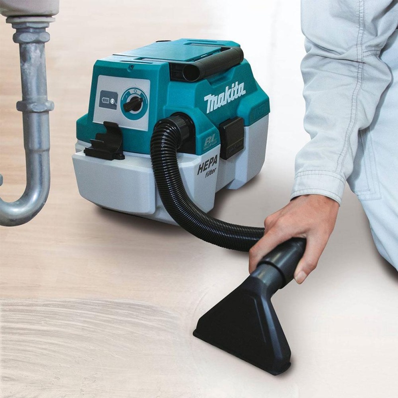 Makita XCV11Z 18 Volt 2 Gallon Brushless Wet/Dry Dust Extractor/Vacuum,Bare Tool - Image 2