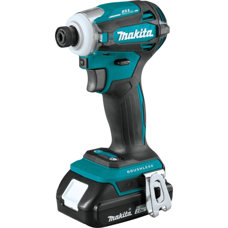 Makita XDT19R 18V LXT Brushless Cordless Compact 4-Speed Impact Driver Kit - Image 2