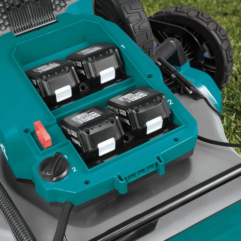 Makita XML06PT1 18V X2 36V LXT 18" Self Propelled Lawn Mower w/ 4 Batteries - Image 7