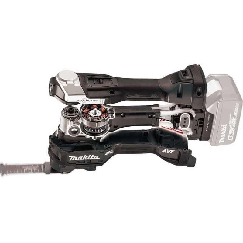 Makita XMT04ZB 18V LXT Sub-Compact Brushless StarlockMax Multi-Tool - Bare Tool - Image 4