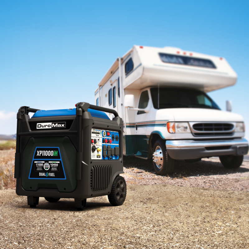 DuroMax XP11000iH 11,000 Watt Portable Dual Fuel Inverter Generator w/ CO Alert - Image 12