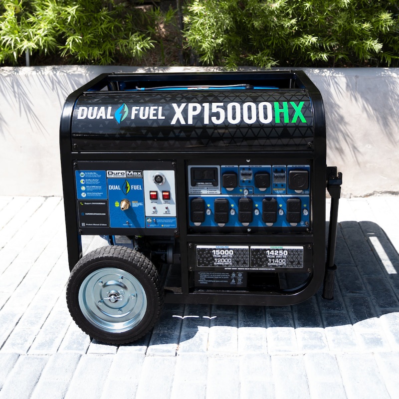 DuroMax XP15000HX 15,000 Watt Electric Start Dual Fuel Portable Generator - Image 10