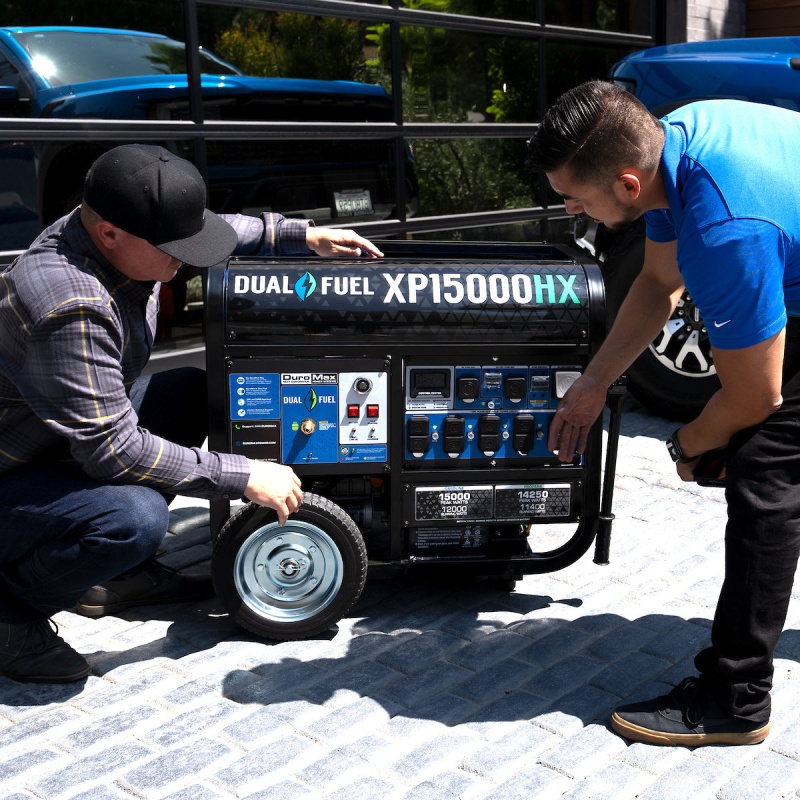 DuroMax XP15000HX 15,000 Watt Electric Start Dual Fuel Portable Generator - Image 16