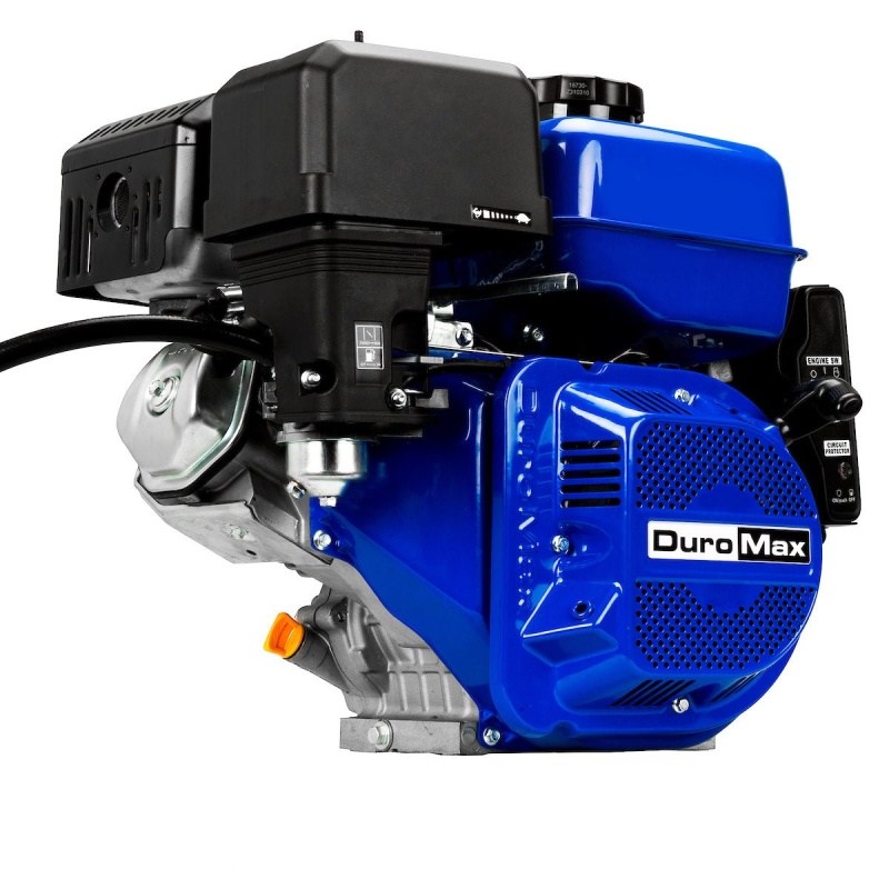 DuroMax XP18HPX 439cc 1" Shaft Recoil/Electric Start Horizontal Dual Fuel Engine