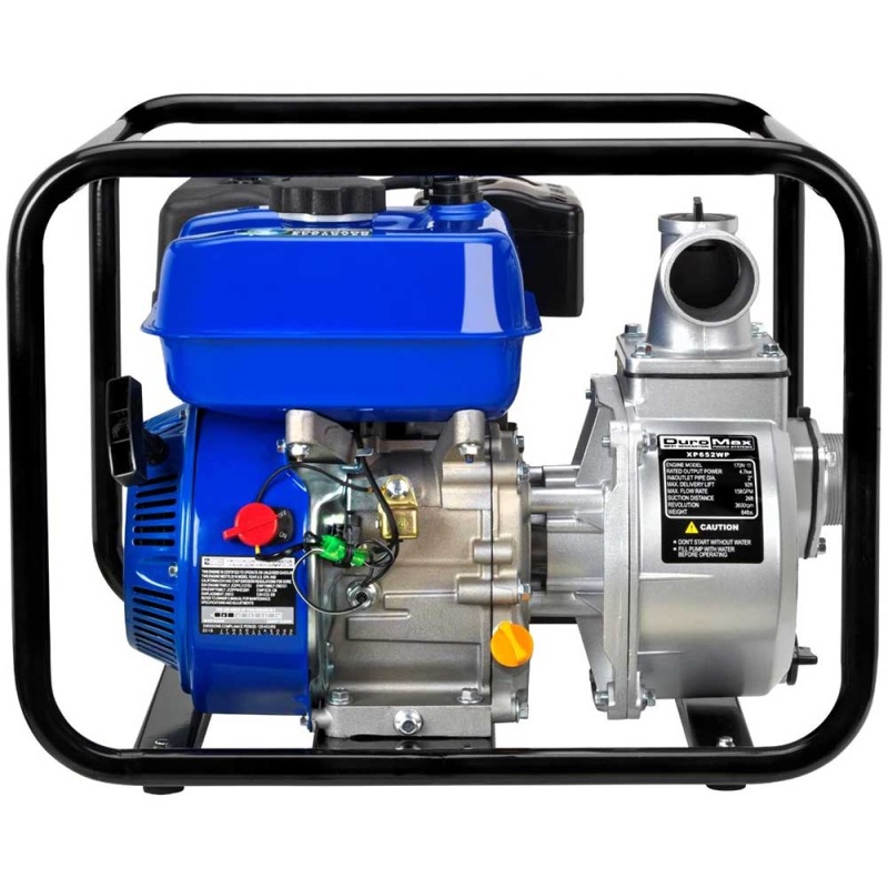 DuroMax XP652WP 208cc 158-Gpm 3600-Rpm 2" Gasoline Engine Portable Water Pump - Image 2