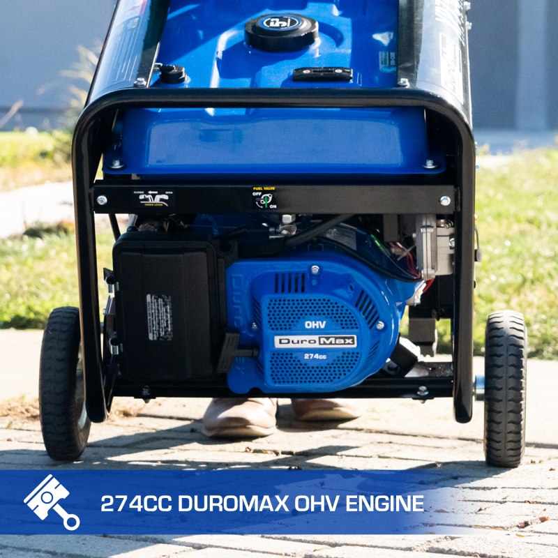 DuroMax XP7500X 7,500 Watt Gasoline Portable Generator w/ CO Alert - Image 11