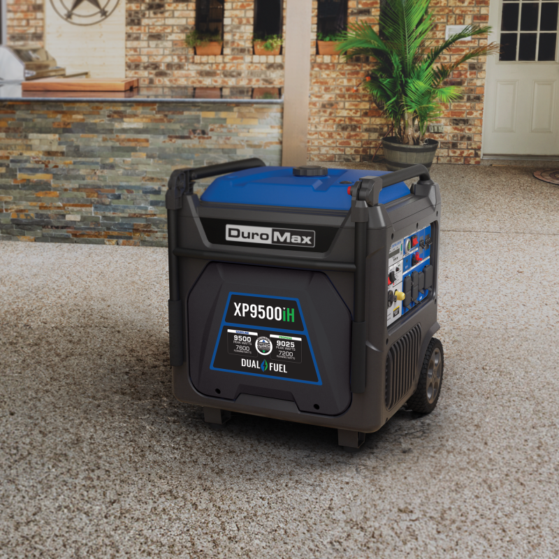 DuroMax XP9500iH 9,500 Watt Portable Dual Fuel Inverter Generator w/ CO Alert - Image 16