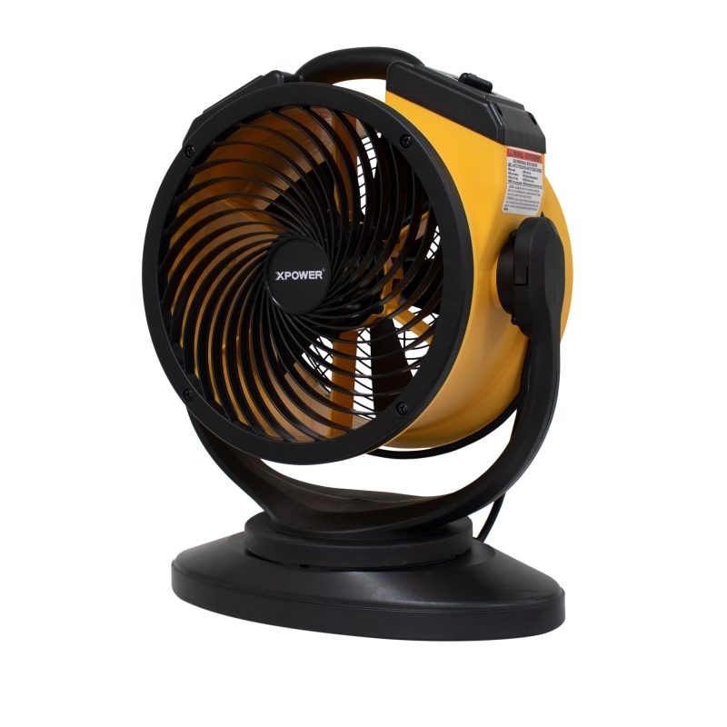 XPower FC-100S 1100 CFM 11" 4 Speed Multipurpose Pro Air Circulator Utility Fan - Image 3