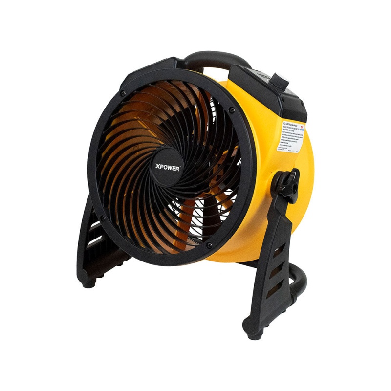 Xpower FC-125B 11" Rechargeable Brushless Motor Whole Room Air Circulator - Image 2