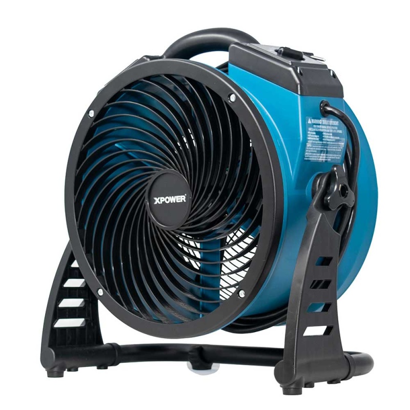 XPower FC-250AD 13?? Brushless Air Circulator Utility Blower Fan w/ Power Outlets - Image 5