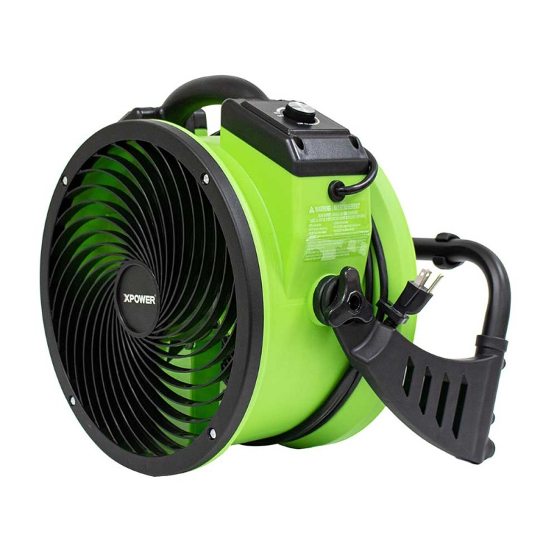 XPower FC-250D 13" Brushless DC Motor Axial Air Circulator Fan w/ Timer - Image 3