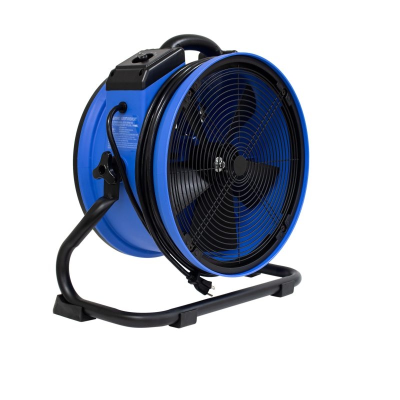 XPower FC-300A 1/4 HP 2100 CFM 14" 4 Speed Multipurpose Pro Air Circulator Fan - Image 12