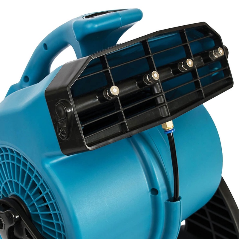 XPOWER FM-48 600-Cfm 1/8-Hp 3-Speed Portable Outdoor Cooling Misting Fan - Image 3