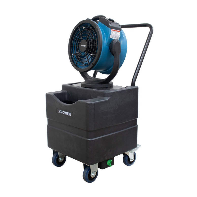 Xpower FM-68WK Misting Fan w/ WT-45 Mobile Water Reservoir Tank - Image 4