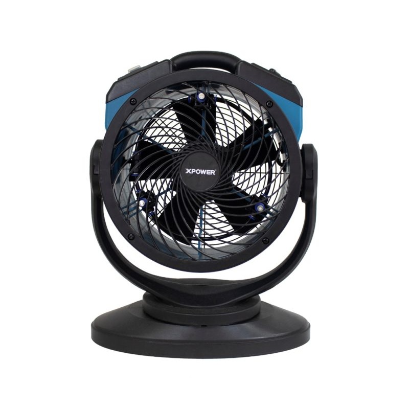 XPower FM-68 1000 CFM Portable Multi-Purpose Battery Powered Misting Fan - Image 3