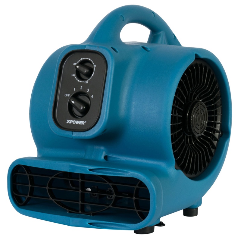 XPower P-260NT 1/5 HP 4-Speed Corded Freshen Aire Air Mover w/ Ionizer - Image 4