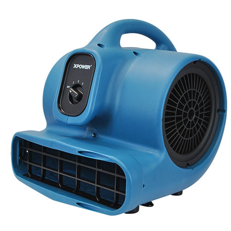 Xpower P-400 1/4 HP Air Mover Blower Fan w/ Dual Thermal Protection - Image 7