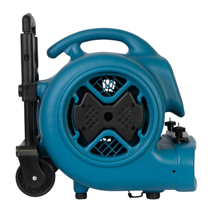 Xpower P-630HC 1/2 HP Air Mover w/ Telescopic Handle, Wheels, Carpet Clamp - Image 6