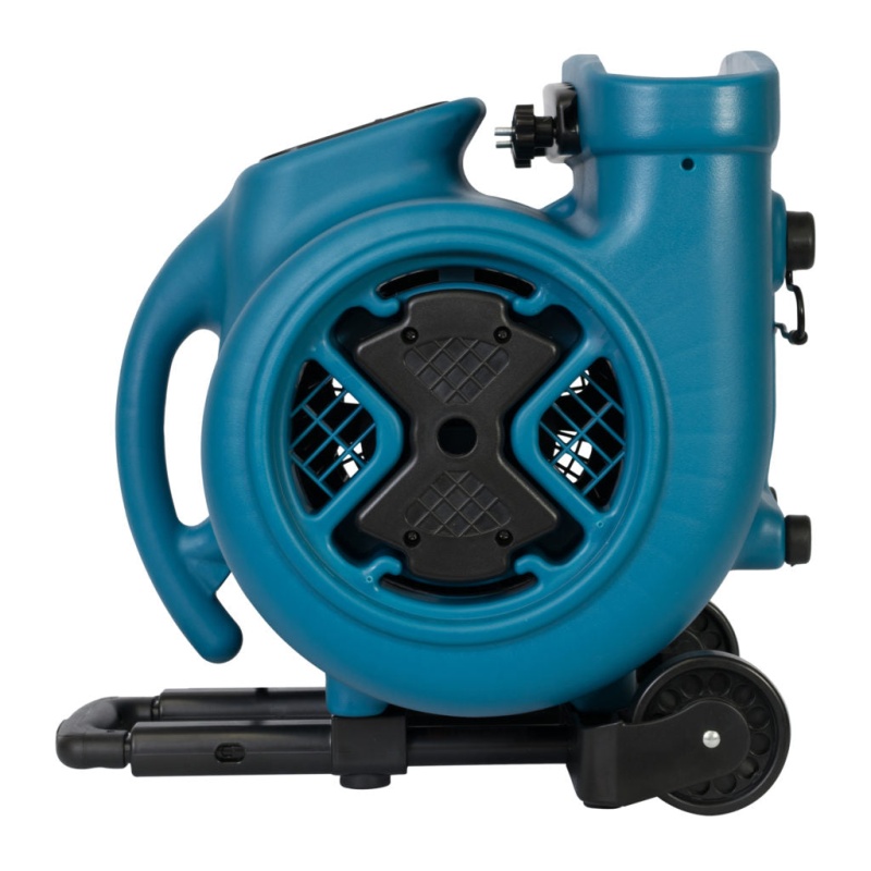 Xpower P-630HC 1/2 HP Air Mover w/ Telescopic Handle, Wheels, Carpet Clamp - Image 7