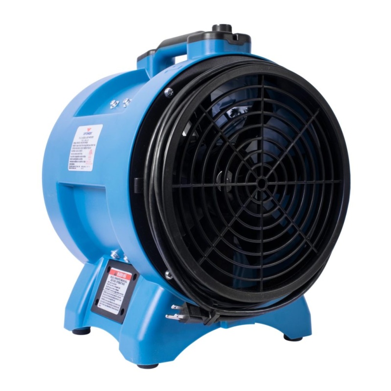 Xpower X-12 1/2 HP Induction Motor Industrial Confined Space Fan - Image 3