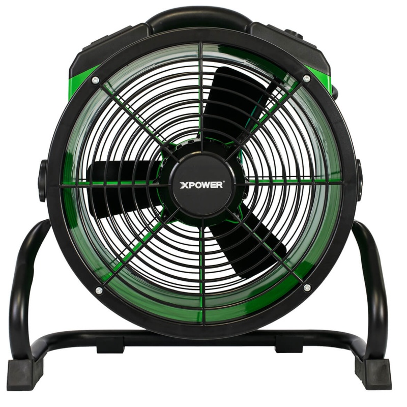 XPower X-34AR-green 14-Inch 1/4 HP 1720-Cfm Professional Axial Fan, Green - Image 2