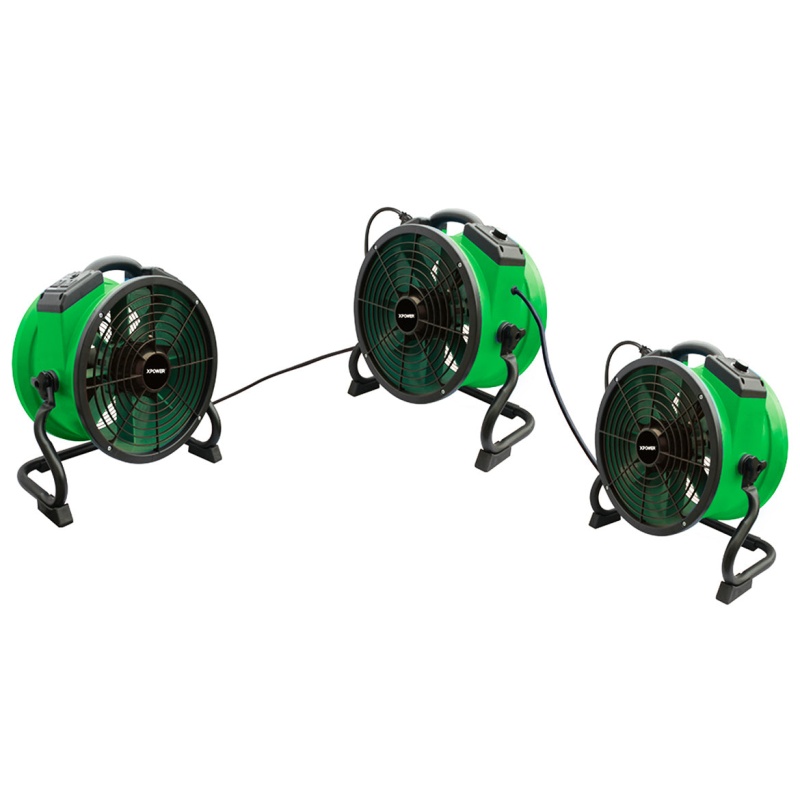 XPower X-34AR-green 14-Inch 1/4 HP 1720-Cfm Professional Axial Fan, Green - Image 8