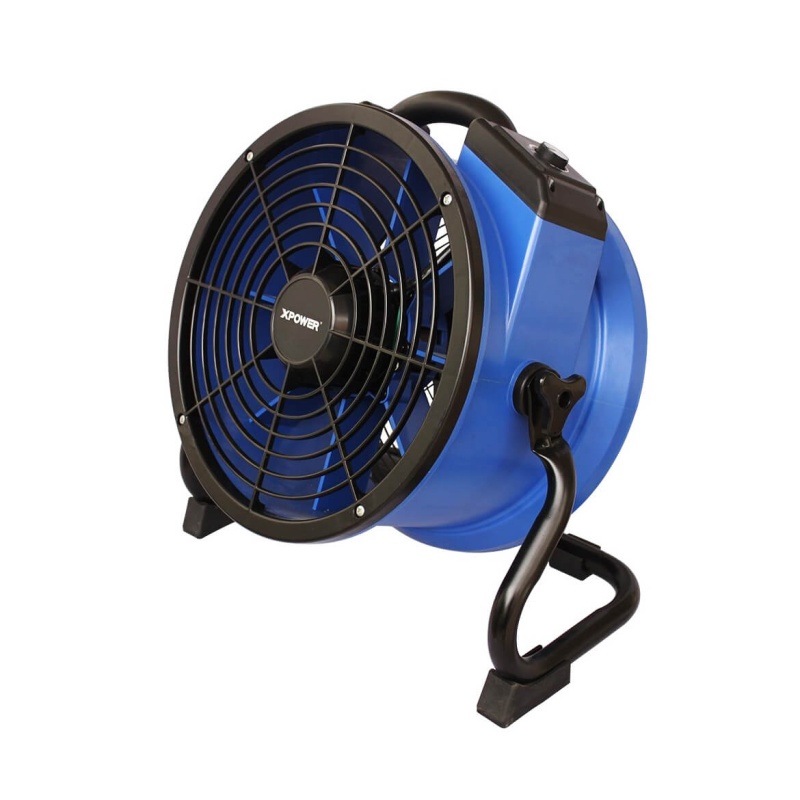 XPOWER X-35AR 1/4 HP 1720 CFM Professional Axial Fan with Built-In Outlets - Image 3