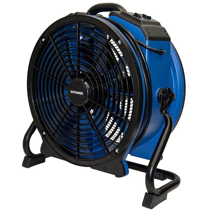 XPOWER X-48ATR 115-Volt 1/3 HP Professional High Temperature Motor Axial Fan