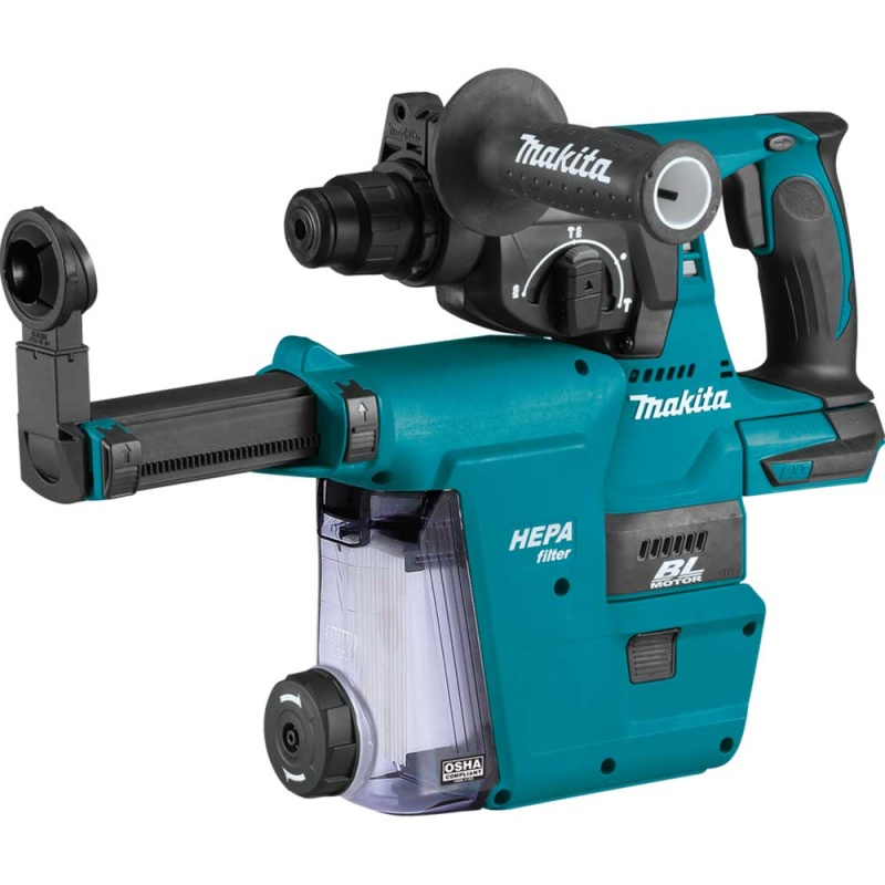 Makita XRH01ZWX 18V LXT 1" Li-Ion Brushless Cordless Rotary Hammer - Bare Tool - Image 2