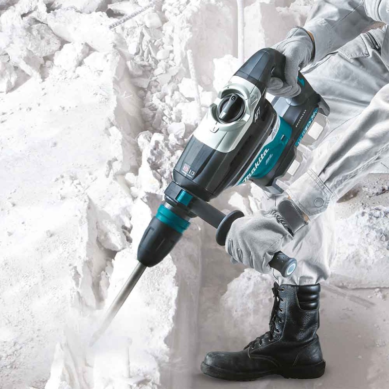 Makita XRH07ZKUN 18V X2 36V LXT 1-9/16" Brushless AVT Rotary Hammer - Bare Tool - Image 4