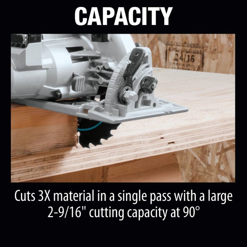 Makita XSR01PT 36-Volt 7-1/4-Inch X2 LXT Cordless Rear Handle Circular Saw Kit - Image 12