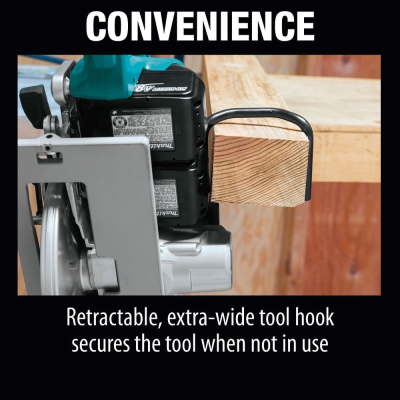 Makita XSR01PT 36-Volt 7-1/4-Inch X2 LXT Cordless Rear Handle Circular Saw Kit - Image 14