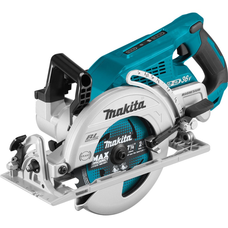 Makita XSR01PT 36-Volt 7-1/4-Inch X2 LXT Cordless Rear Handle Circular Saw Kit - Image 3