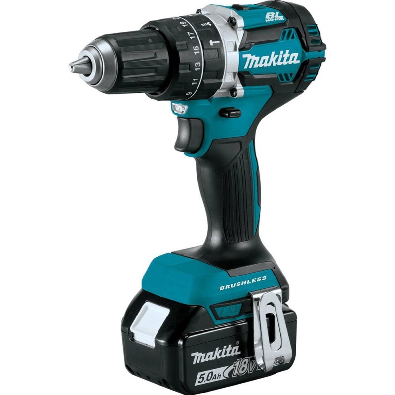 Makita XT269T 18 Volt 5.0Ah 2-Tool Brushless Cordless Driver Combo Kit - Image 4