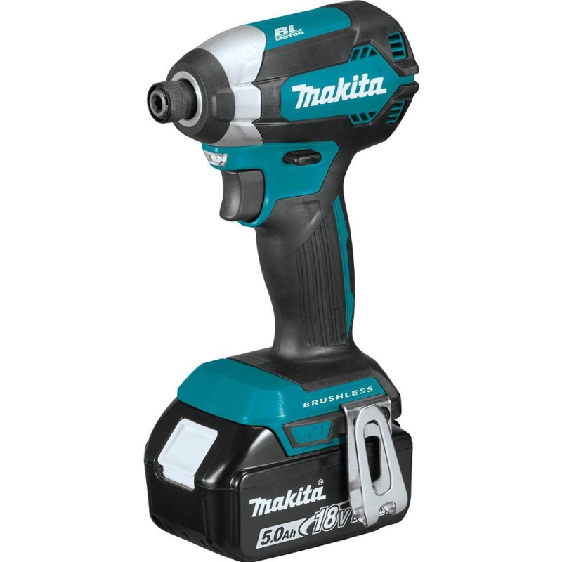 Makita XT269T 18 Volt 5.0Ah 2-Tool Brushless Cordless Driver Combo Kit - Image 5