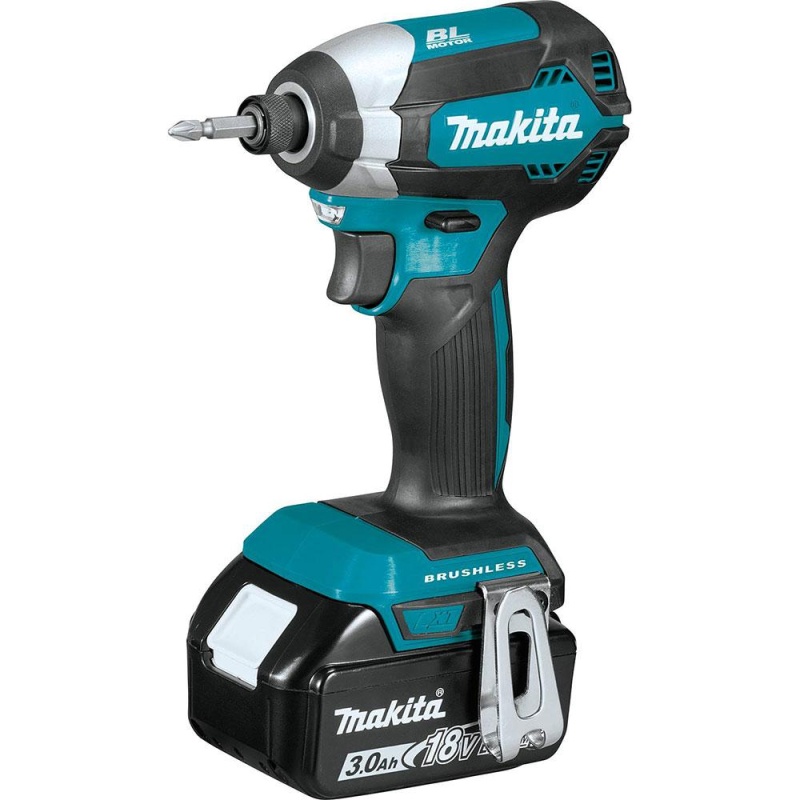 Makita XT281S 18 Volt 3.0Ah 2-Tool Brushless Cordless Driver Combo Kit - Image 7