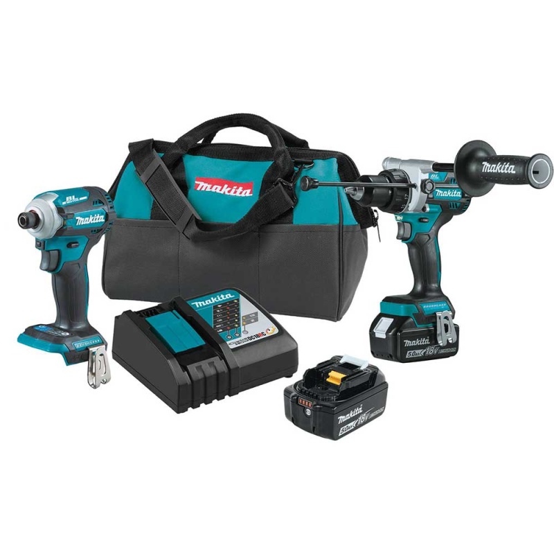 Makita XT288T 18V LXT Li-Ion Brushless Cordless Drill/Driver Combo Kit