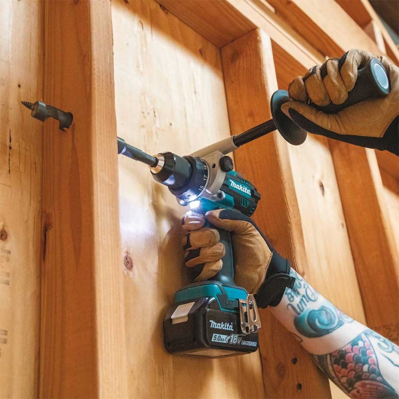 Makita XT288T 18V LXT Li-Ion Brushless Cordless Drill/Driver Combo Kit - Image 11