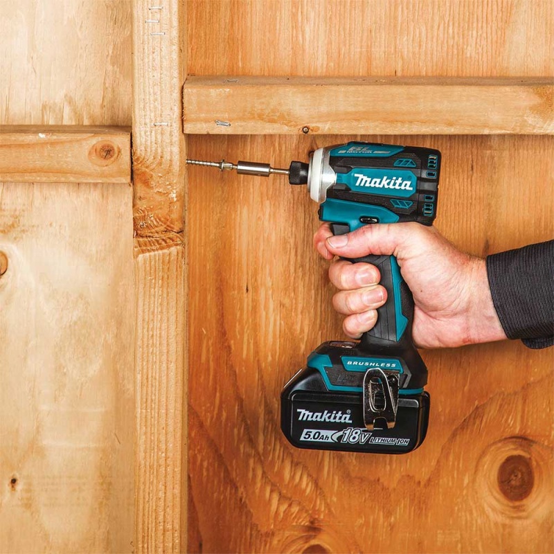 Makita XT288T 18V LXT Li-Ion Brushless Cordless Drill/Driver Combo Kit - Image 6