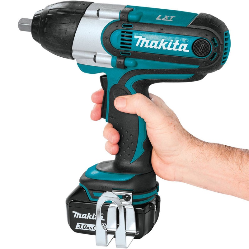 Makita XWT04S1 18V LXT Li-Ion 1/2" Sq. Drive Cordless Impact Wrench Kit - Image 10