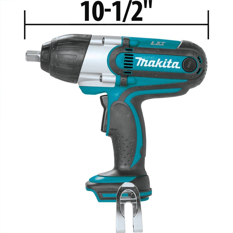 Makita XWT04S1 18V LXT Li-Ion 1/2" Sq. Drive Cordless Impact Wrench Kit - Image 9