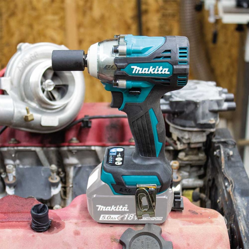 Makita XWT14Z 18V LXT 1/2" Sq. Cordless Drive Impact Wrench w/ Anvil - Bare Tool - Image 2