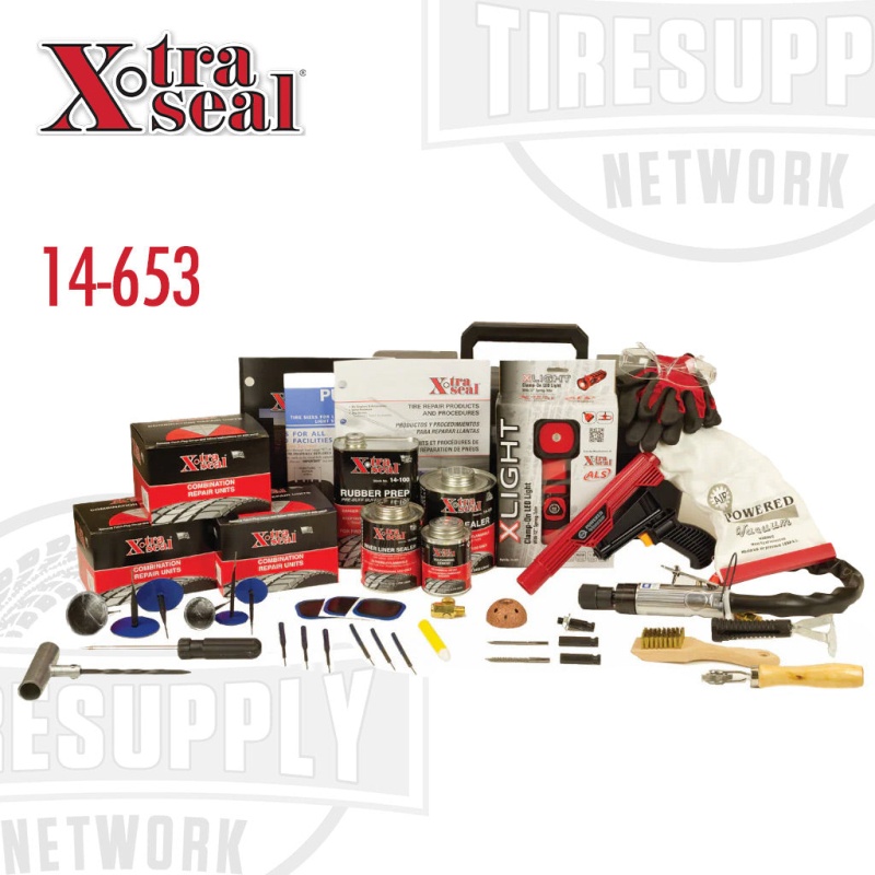 Xtra Seal | Lead-Wire Puncture Repair Toolbox Kit (14-653)