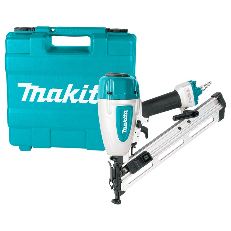 Makita AF635 15ga 2-1/2-Inch Powerful Pneumatic Lock-Out Angled Finish Nailer