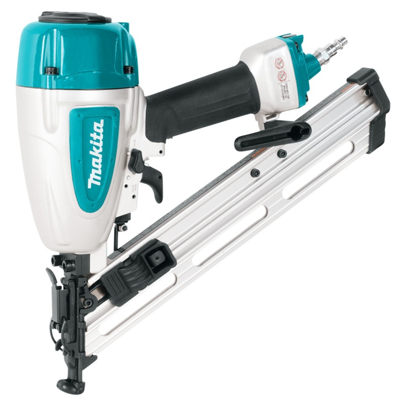 Makita AF635 15ga 2-1/2-Inch Powerful Pneumatic Lock-Out Angled Finish Nailer - Image 3