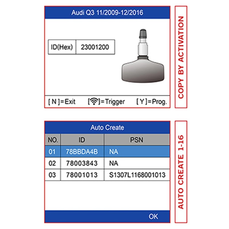 Autel | MaxiTPMS Service Tool & 20 MX 1-Sensors Press-In - Choose Rubber or Metal Stems (TS508) - Image 8