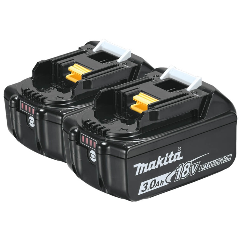 Makita BL1830B-2 18 Volt 3.0Ah LXT Lithium Ion Charging Battery 2pk