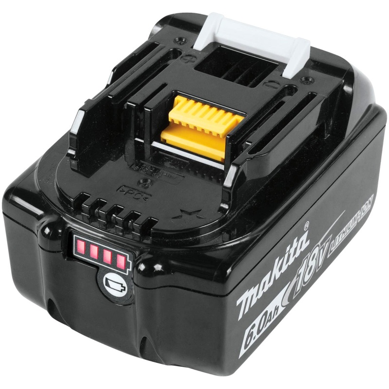 Makita BL1860B-2 18-Volt 6.0Ah Integrated LED LXT Lithium-Ion Battery - 2pk - Image 4