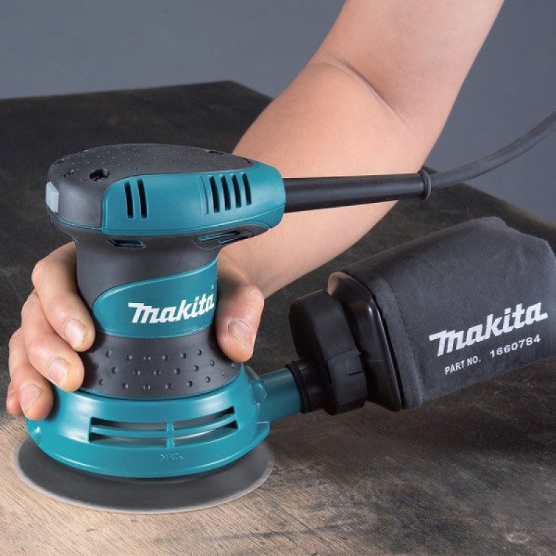 Makita BO5030 5-Inch 3.0 Amp, 12,000 Opm Random Orbit Quick Change Sander - Image 2