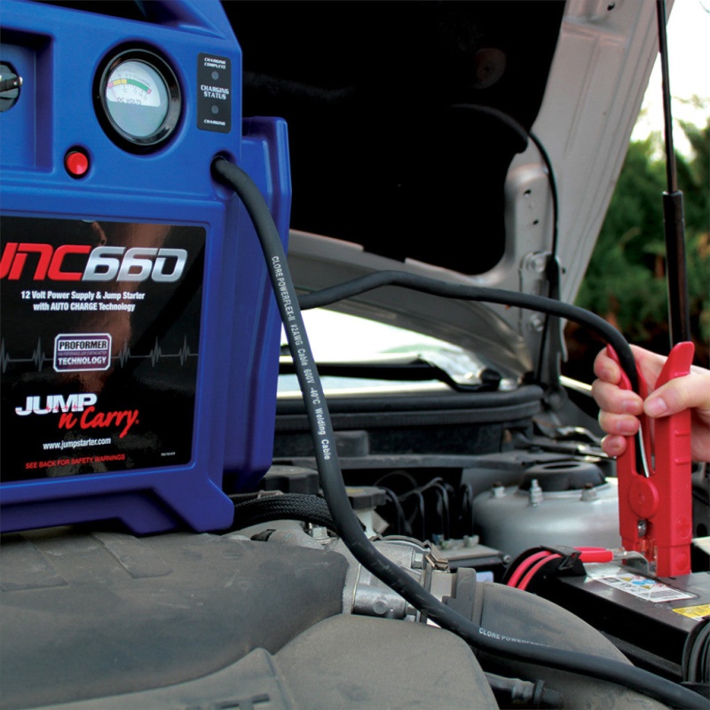 Clore Automotive | Solar JNC660 Jump-N-Carry 1700 Peak Amp 12 Volt Jump Starter (SOLJNC660C) - Image 2